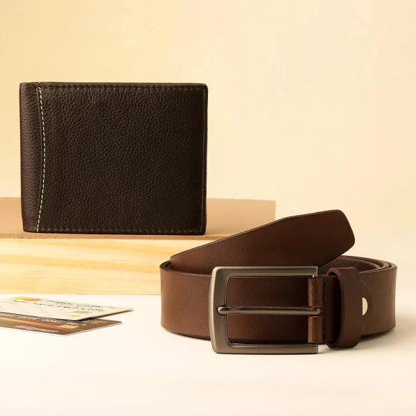 Festive Offer 💫 50% OFF on Wallet & Belt Combo – Pay Just ₹599!