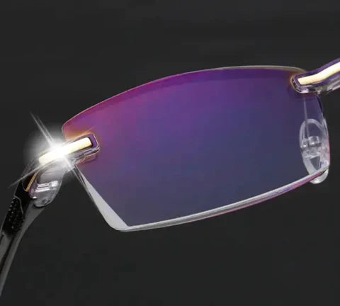 Buy 1 Get 1 Free Rimless One Power Auto Focus Reading Glasses - @ 50% Discount + Free Shipping