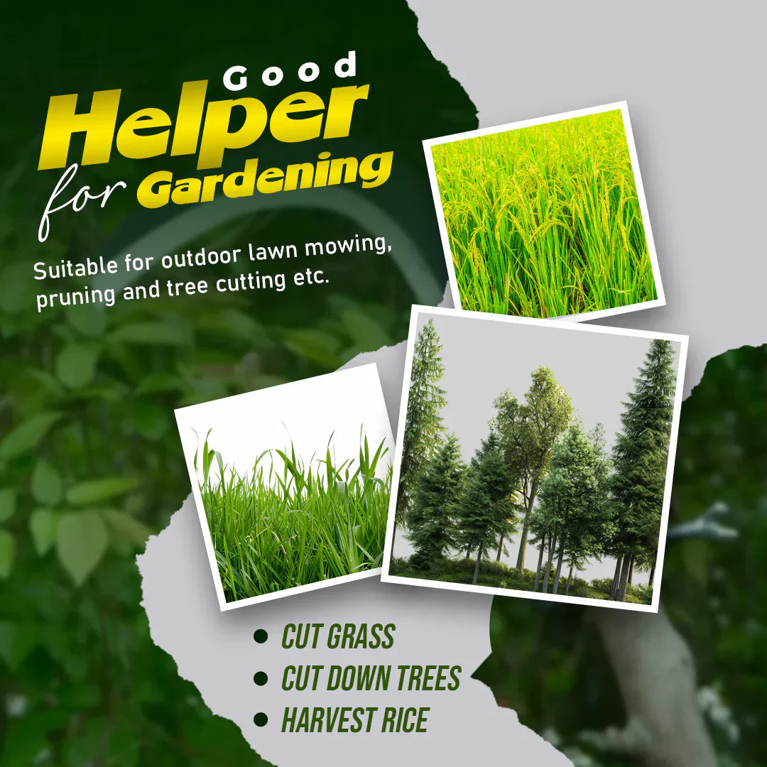 Multifunctional Portable Grass Sickle Cutter Head Tool | Flat 50% OFF | ₹599 Only | Free Delivery & COD