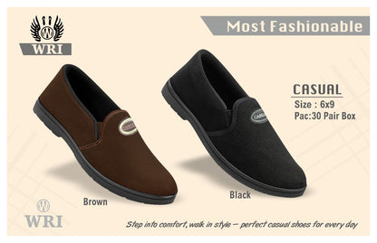 👞 WRI Brand Winter Special Casual Shoes for Men – Brown & Black | ₹599 Only Flat 50% OFF + Free Delivery