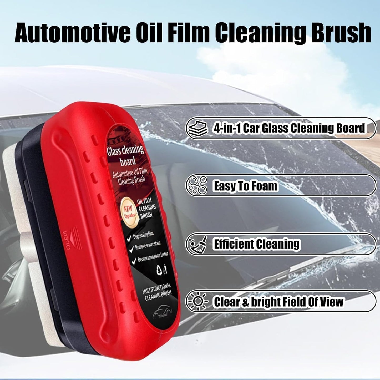Windshield Scrub Brush – flat 50% off | now ₹499 | COD + free delivery