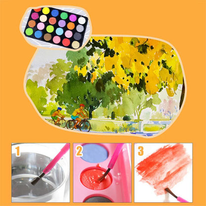 Space Theme 145-Piece Art Painting Box – Complete Creative Kit for Kids & Adults