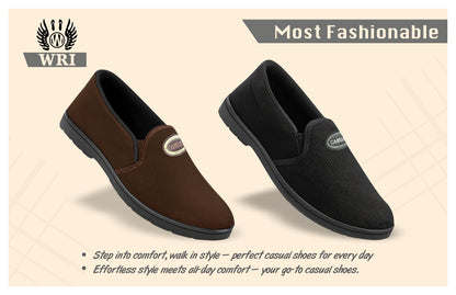 👞 WRI Brand Winter Special Casual Shoes for Men – Brown & Black | ₹599 Only Flat 50% OFF + Free Delivery