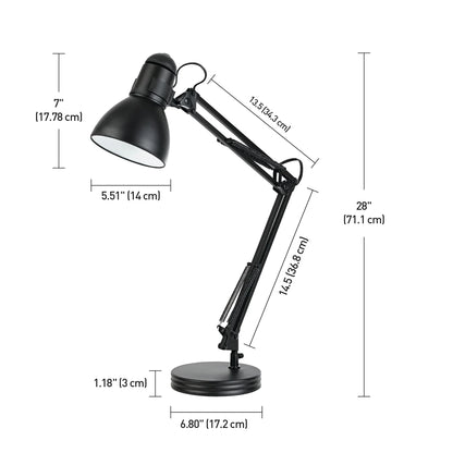 💡 Black Matte Desk Lamp – Flat 50% Off @ ₹899 + Free Delivery +COD 💡
