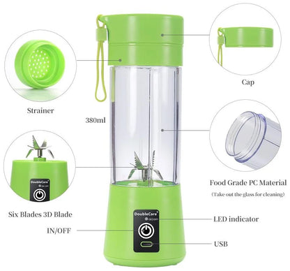 🥤⚡ Portable Juicer Blender  Flat 50% Off | ₹799 | Free Delivery 🚚 | COD Available 💳